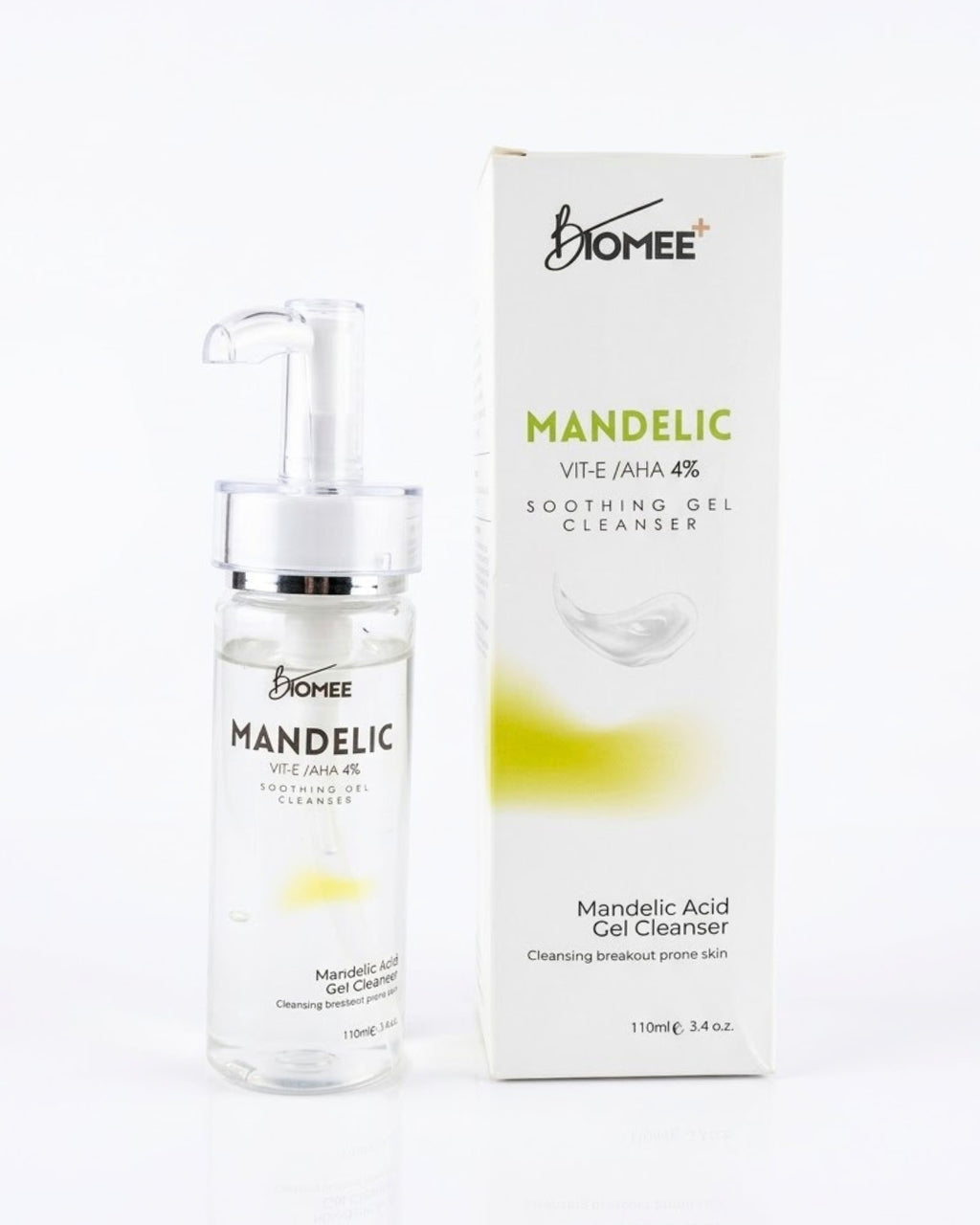 Mandelic Acid 4% - Hyaluronic Acid | Gel Face Cleanser