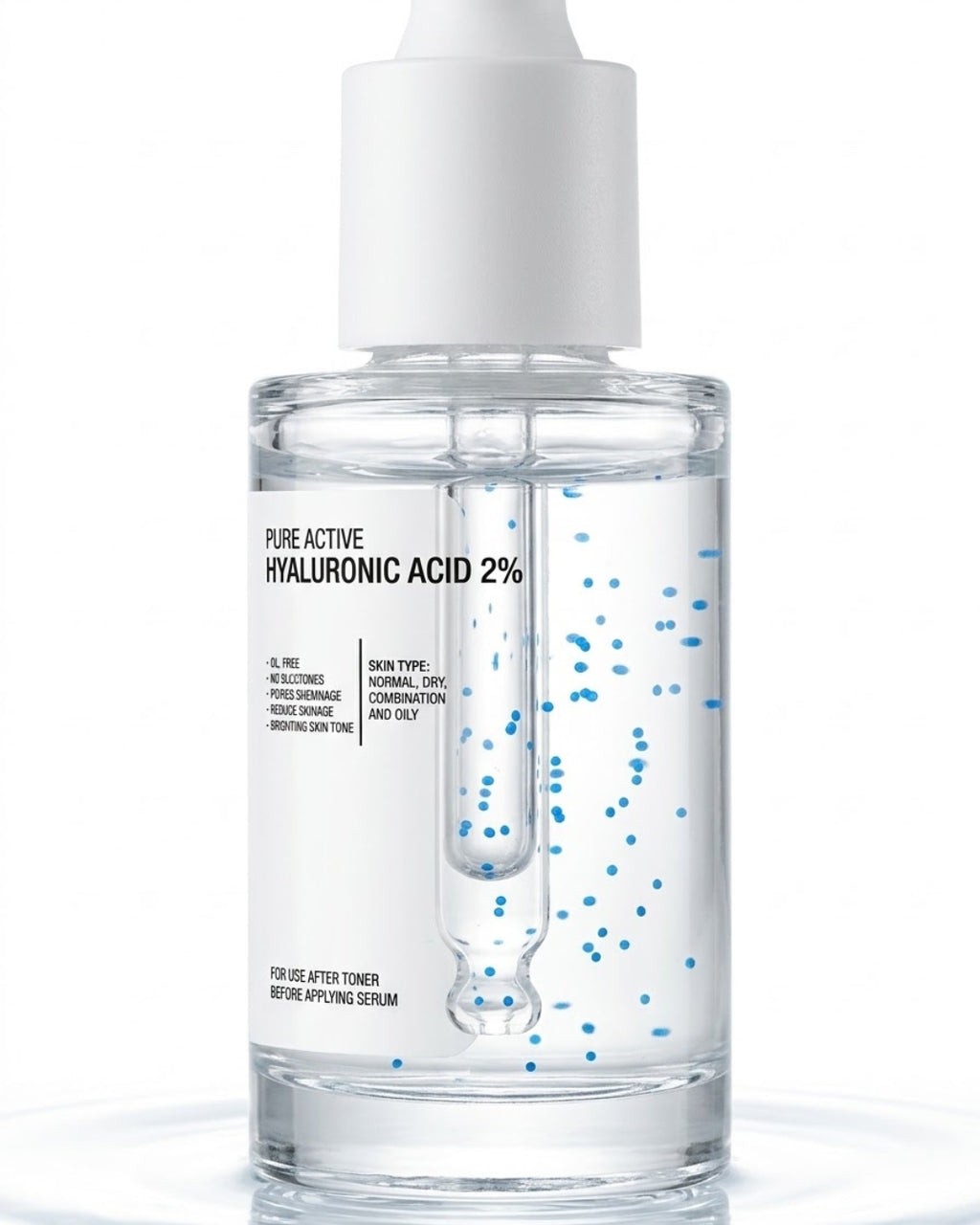Hyaluronic Acid 2% - Niacinamide Vit B5 | VIT-E Active Beads
